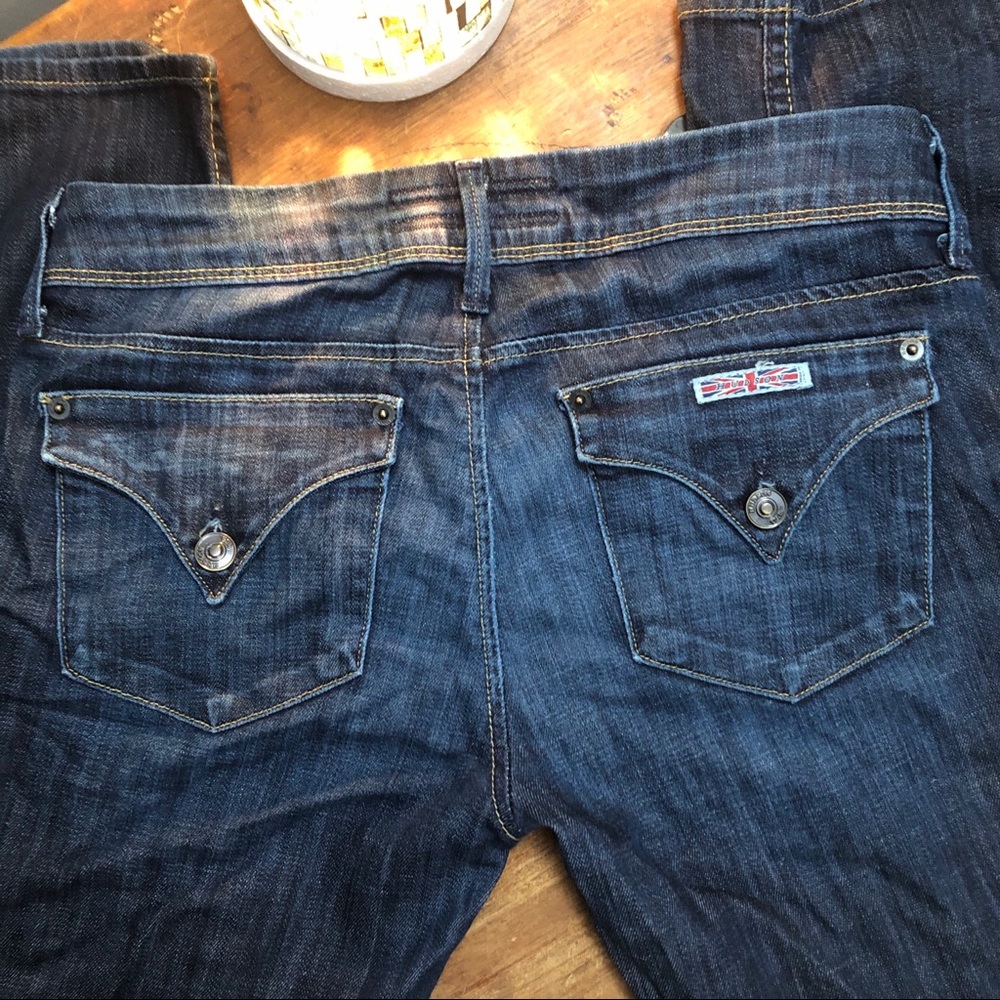 Hudson Dark Wash Jeans - Picture 6 of 7